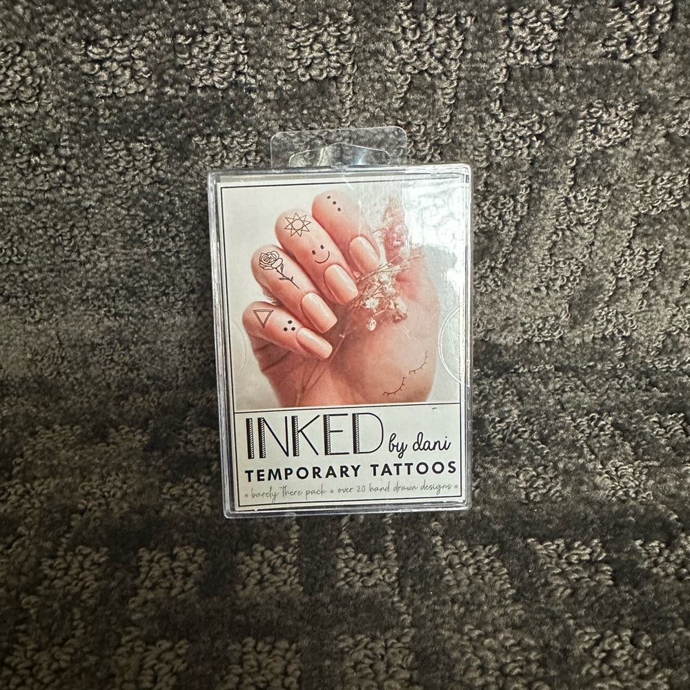 Inked by Dani temporary tattoos